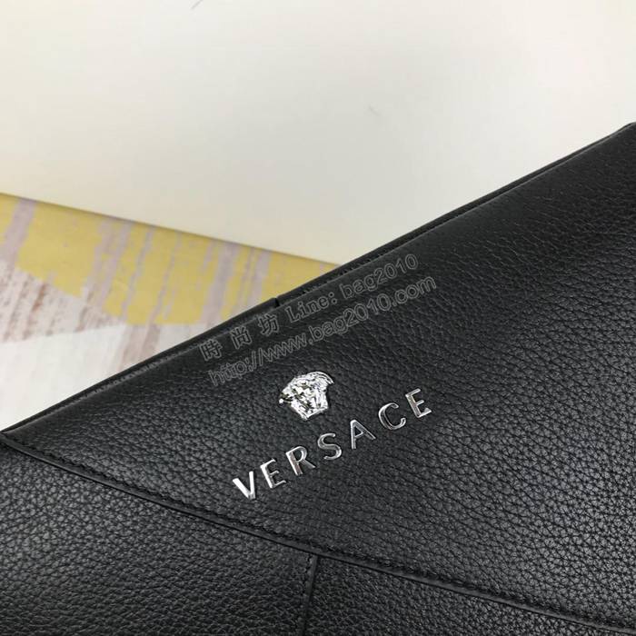 VERSACE男包 2018最新款 原版 范思哲手包 黑色 男士手拿包 6020  rdn1029